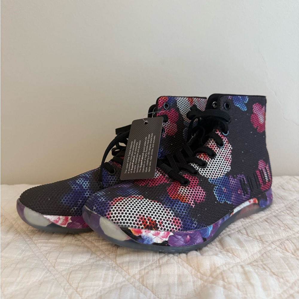 NOBULL Floral High-Top Trainers Womens